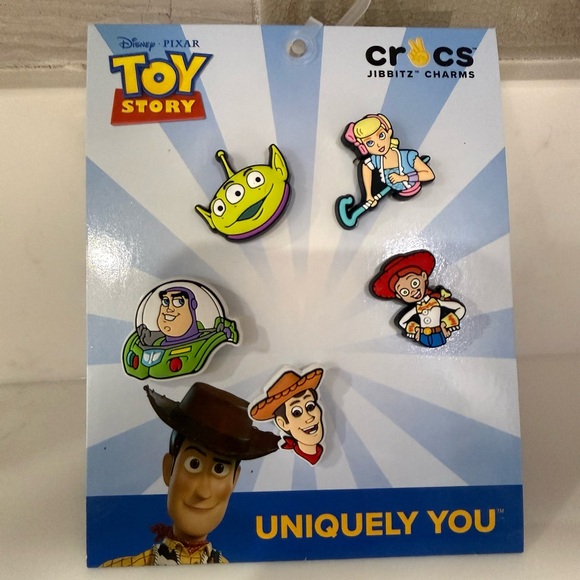 CROCS Other - CROCS Toy Story Jibbitz Charms 🆕🆕Set of 6